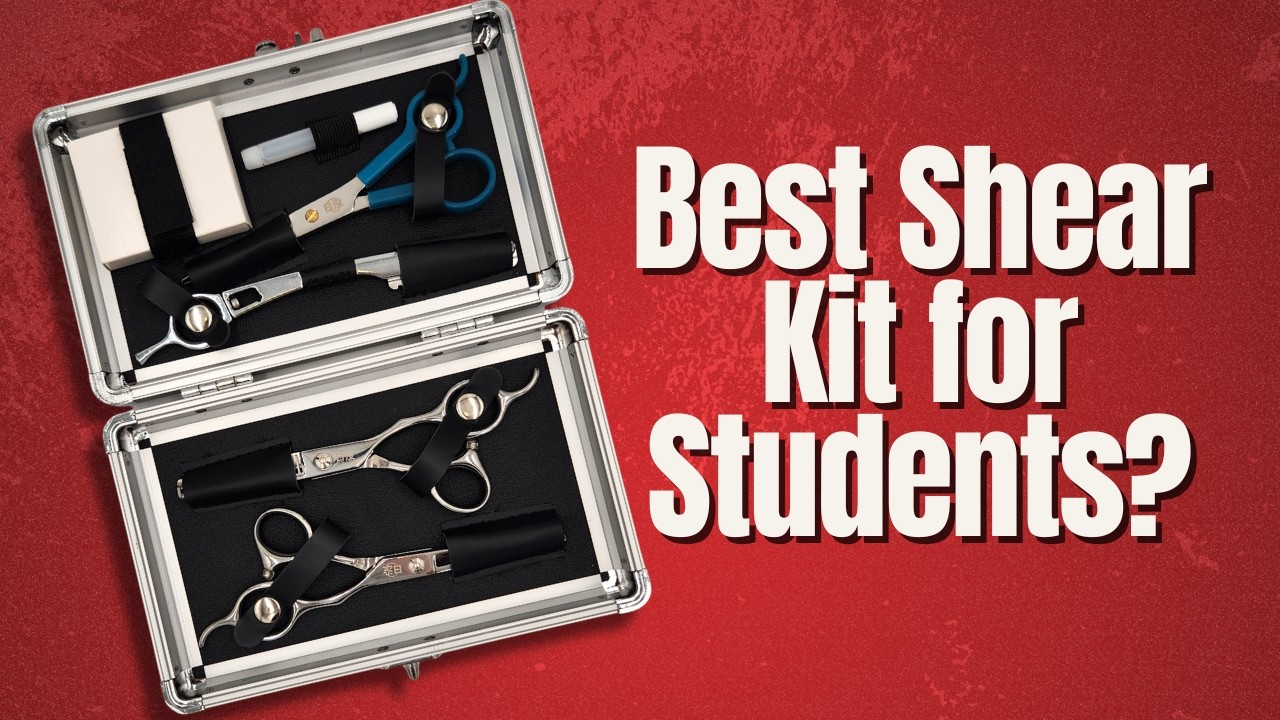 Sunset Shears Kage Shadow: Cosmetology Student Shear & Razor Set Lefty