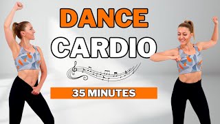 ?35 Min DANCE CARDIO WORKOUT?DAILY FULLY BODY Dance Workout - WEIGHT LOSS?KNEE FRIENDLY?NO JUMPING?