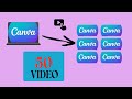 اعمل 50 فيديو بضغطة زر واحدة 🔥 | سر الإنتاج السريع في Canva