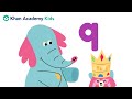 The letter q  letters and letter sounds  learn phonics with khan academy kids
