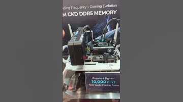T-Force XTreem CKD DDR5 Overclocking at Computex 2025