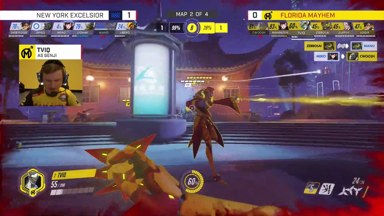 Deflect fantasía de Tviq | New York Excelsior vs Florida Mayhem | Overwatch League