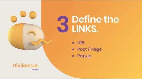 Introducing DiviMenus: 3. Define the LINKS
