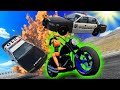 Motorcycle Gets a Superpower and Breaks the Game! (BeamNG Drive Mods)