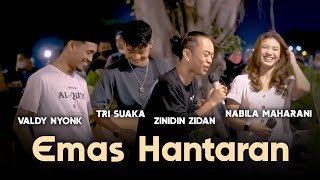 EMAS HANTARAN - ARIEF | COVER VALDY NYONK, ZIDAN111, NABILA \u0026 TRI SUAKA || LIVE PENDOPO LAWAS JOGJA