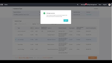 how to change instance type alibaba cloud