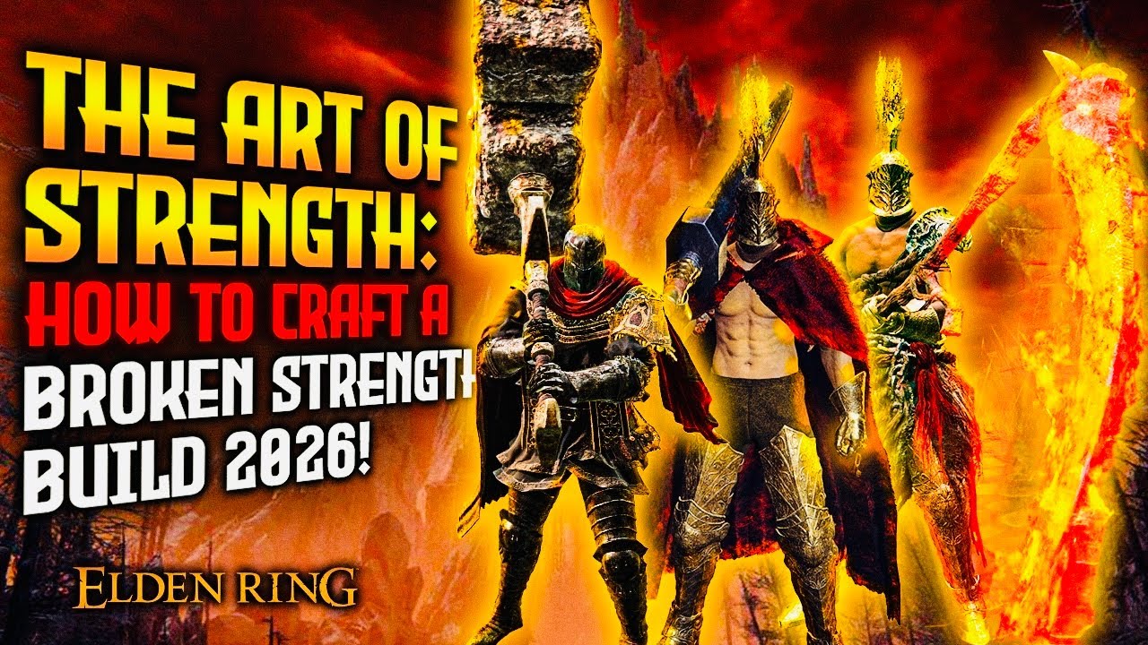 Как создать невероятно сильный силовой билд в Elden Ring! (2026)