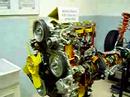 Mechanical View of Diesel Engine, GIKI Mechanical Department Lab - Part 2