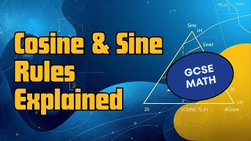 GCSE Maths Past Exam Question | Higher Tier | Cosine Rule & Sine Rule Explained
