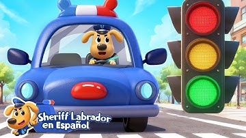 La Importancia del Semáforo🚦Dibujos Animados 🔍Sheriff Labrador en Español