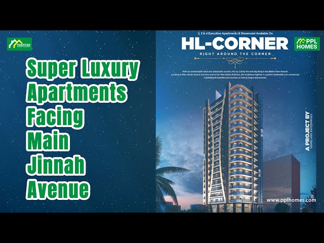 Super Luxury Apartments on Main Jinnah Avenue Bahria Town Karachi