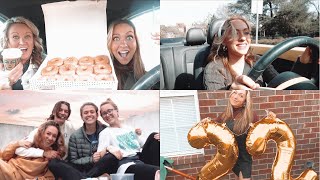 vlog 147: college classes, birthday freebies &amp; roommate fun!