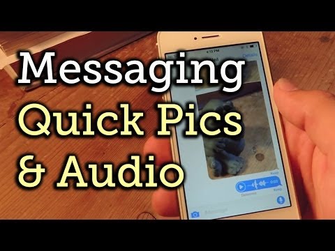 Instantly Send Self-Destructing Audio, Picture, & Video Messages in iOS 8 [How-To]