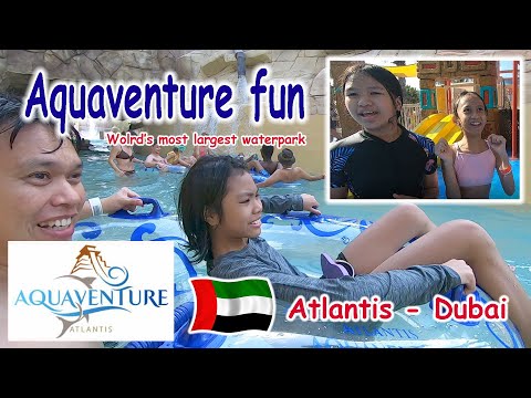 Aquaventure Waterpark Atlantis-Dubai | Aquaventure fun | December 27, 2021