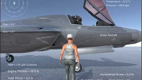 Silantro Unity3D Flight Simulator: Third Person Pilot System Test