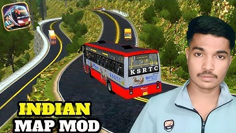 Indian Map Mod How to Add In Bus Simulator Indonesia!