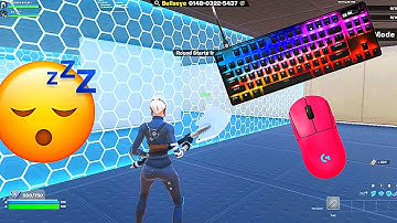 *ASMR* 😴 Chill Relaxing Fortnite 2v2 Piece Control Gameplay 🤩 With Satisfying Keyboard Sounds ⭐