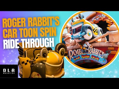 Roger Rabbit's Car Toon Spin at Disneyland - Full Ride Through - YouTube