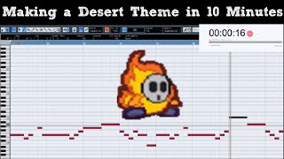 Attempting to Make a Desert Level Theme in 10 Minutes || Shady Cicada