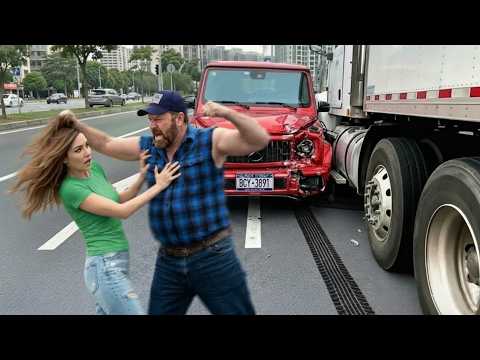 Road Ragers Who Messed With The WRONG Truckers (Instant Karma!)