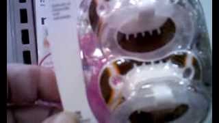 new  sports nuk pacifiers