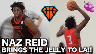 BIG JELLY Naz Reid Shows His Complete DOMINANCE Out In Los Angeles!! | UAA Session 3 Highlights