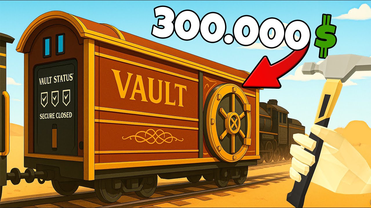 ❄️ OKRADŁEM NOWY POCIĄG ZE ZŁOTA!? | THE BREAK IN |