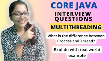Process vs Threads: Understanding Multithreading in Java - Interview Preparation Guide