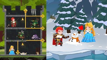 [Hero Rescue] A REAL Hero Wars - Gameplay Walkthrough Level 190-205 | New Puzzle Game on Android/iOS