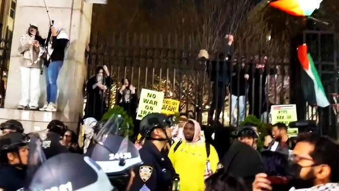 Columbia University Classes Held Virtually Amid Protests