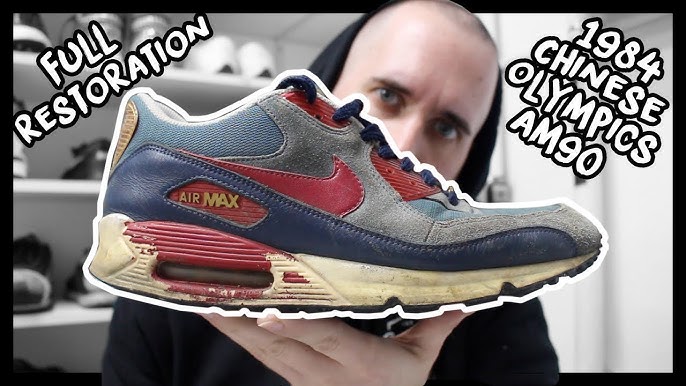 HOW TO REPAINT NIKE AIR MAX MIDSOLE! (BEST WAY!) 