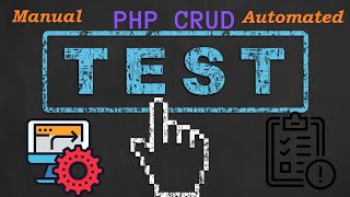 PHP CRUD Testing | Manual vs Automated Testing using python #selenium screenshot 2