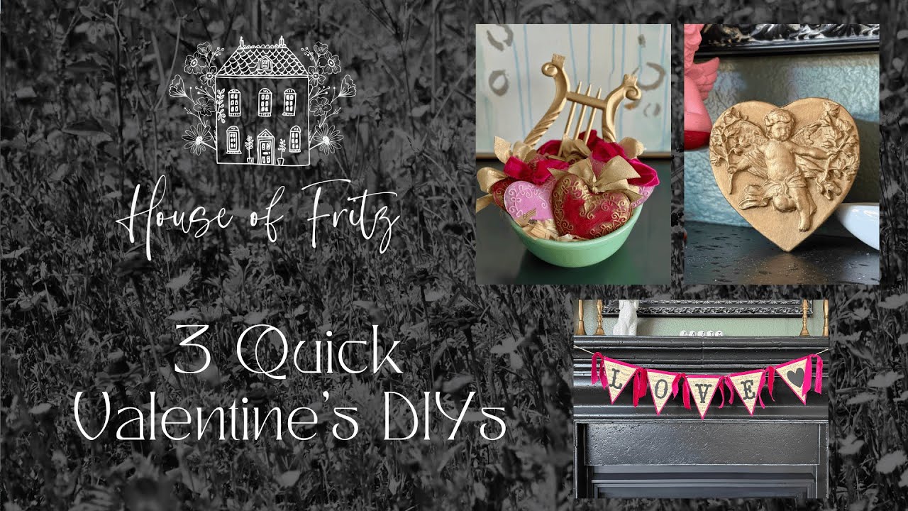3 Quick Valentine's DIYs