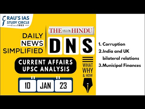 The Hindu Analysis |  10 Jan, 2023 | Daily Current Affairs | UPSC CSE 2023 | DNS