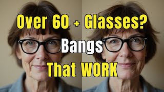 Soft Bangs That Lift Round Faces for Glasses-Wearers Over 60 screenshot 5