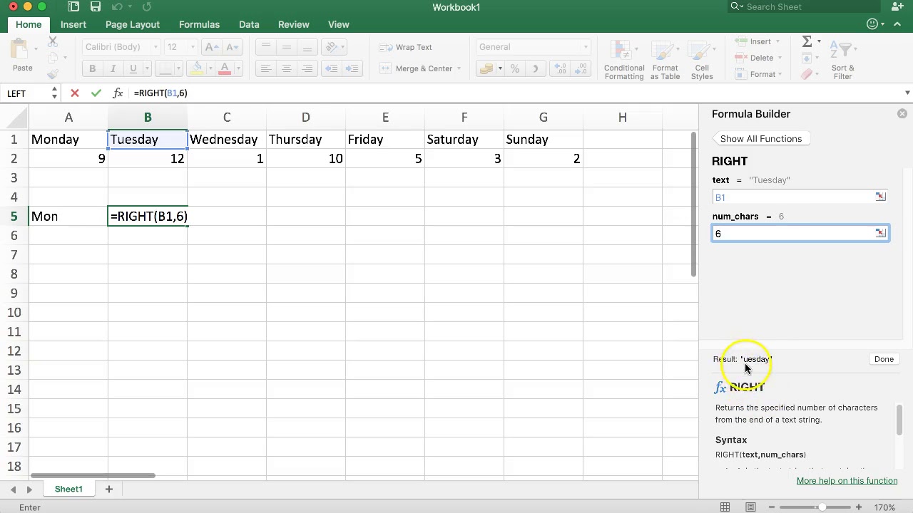 substring คือ  2022 Update  How to use the Substring function in Excel 2018