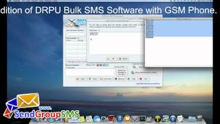 Mac GSM Bulk SMS Software To Send Mass Messages With Mac Machine GSM Mobile screenshot 3