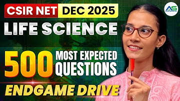 PYQs Practice Marathon | CSIR-NET LIFESCIENCE DEC 2025 #apnasapnajrf