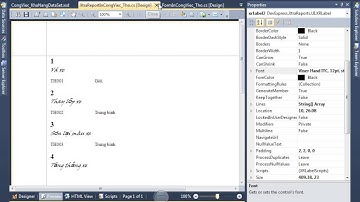 C# WinForm tạo Xtra report cho dự án quản lý cửa hàng xe