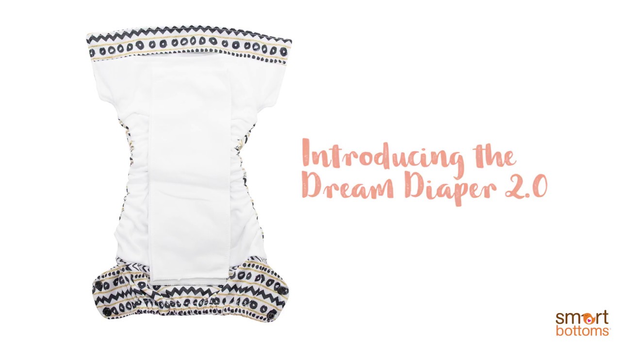 Smart Bottoms Dream Diaper 2.0 - New & Improved Style