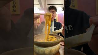 梅田で行列の味噌煮込みうどん食べて来た!