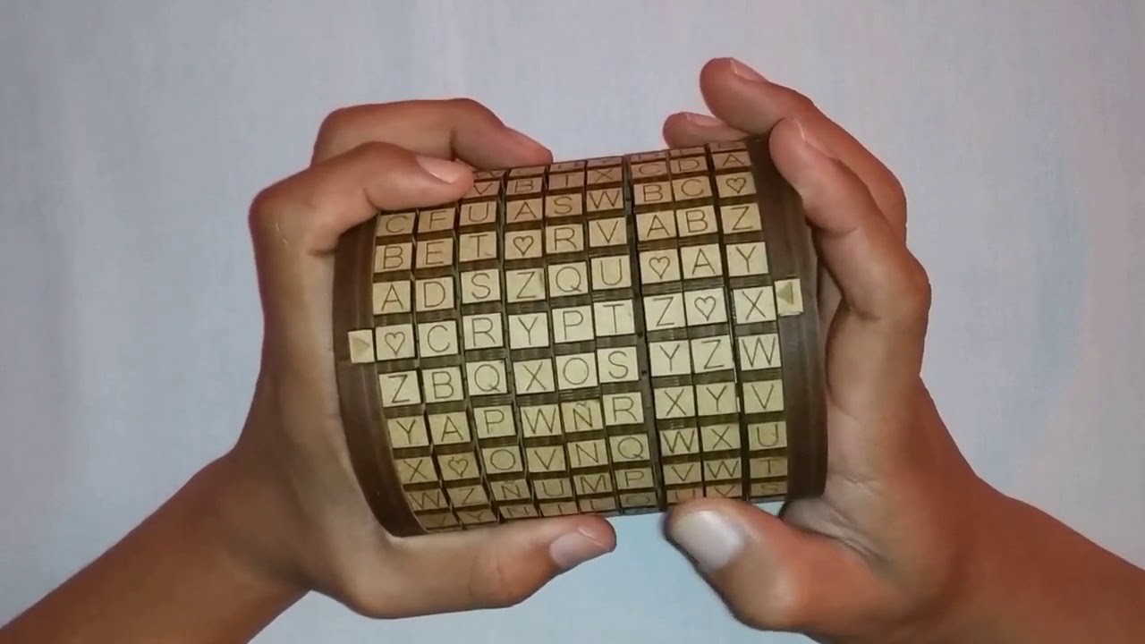 Got a secret message? Check out this Cryptex Box! - YouTube