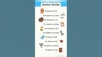 Thumbnail of Animal Similes