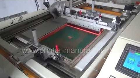 Automatic Garment Screen Printing Machine