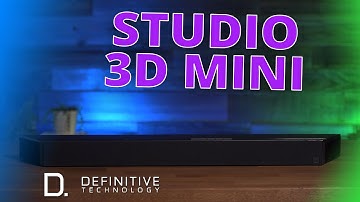 Studio 3D MINI Soundbar Review | Definitive Technologies