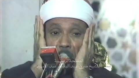 لأول مره | تلاوة مرئية لسورة الاسراء  من مسجد الحامدية الشاذلية عام ١٩٨٥، إهداء‎ من أبناء الشيخ