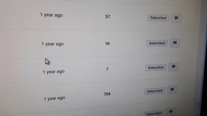 YouTube Glitch?? YouTube UNSUBSCRIBED me!