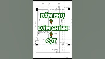 Thế nào là dầm chính và dầm phụ trong xây nhà? #shorts