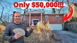 We Bought This House for Only $50,000!!! | Full Tour + Rehab Budget