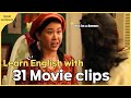 English speaking practice by movie clips best way to learn real english